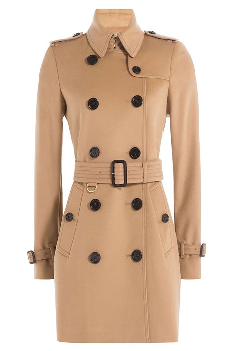 burberry kensington trench wool